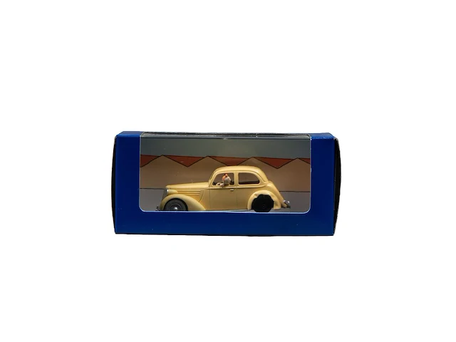 A large and interesting collection of 69 tintin small-scale model cars, edition by moulinscart, 2003-05 - afbeelding 62 van  69