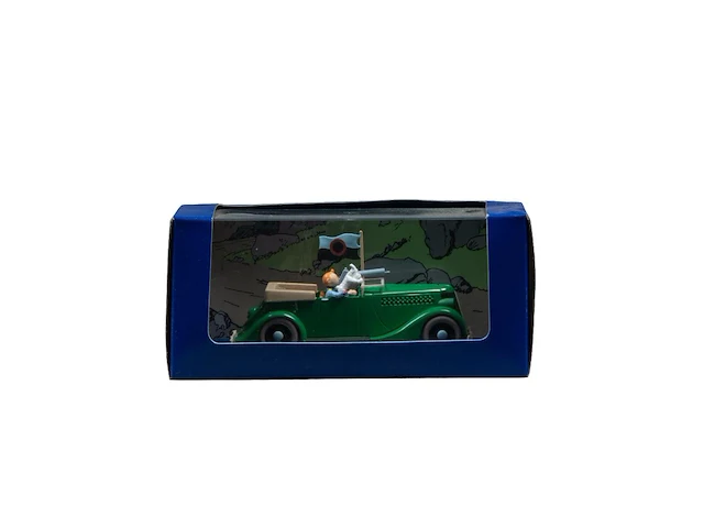 A large and interesting collection of 69 tintin small-scale model cars, edition by moulinscart, 2003-05 - afbeelding 56 van  69
