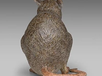 A large cold-painted vienna bronze rat by franz xavier bergmann (1861-1936) 17 cm. (6.69 in.) - afbeelding 5 van  7