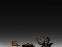 A large collection of bronze traditional indian lingams - afbeelding 7 van  7