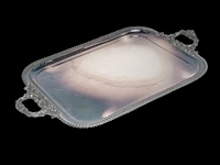 A large silver plate armorial cloche and warming tray, 'n'oubliez', elkington & co, total h 45 cm - afbeelding 7 van  26