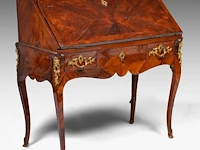 A louis xv gilt bronze mounted rosewood veneered secretaire, mid 18thc 98 x 98 x 52 cm. (38.57 x 38.57 x 20.46 in.)
