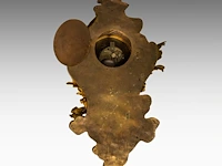 A louis xv style gilt bronze cartel clock, late 19thc 65 x 35 cm. (25.58 x 13.77 in.) - afbeelding 4 van  6
