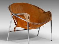 A model bo361 lounge chair by ole erik jorgensen for bovirke, 1950s 66 x 68 x 70 cm. (25.98 x 26.76 x 27.55 in.)
