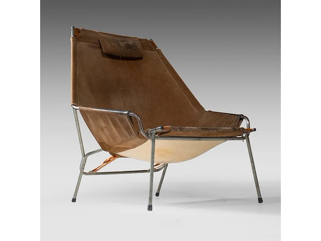A model j361 lounge chair by ole erik jorgensen for bovirke, '50s 88 x 81 cm. (34.64 x 31.89 in.) - afbeelding 3 van  11