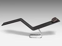 A model mvs chaise by maarten van severen for vitra 87 x 154 x 45 cm. (34 1/4 x 60.63 x 17.71 in.) - afbeelding 5 van  9
