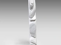 A modern abstract marble sculpture by w. gryspeerdt 70 cm. (27.55 in.) - afbeelding 3 van  7