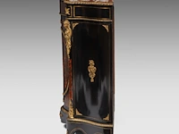 A napoleon iii boulle work cabinet with gilt bronze mounts and a marble top, late 19thc 106 x 110 x 44 cm. (41.72 x 43.31 x 17.32 in.) - afbeelding 5 van  9