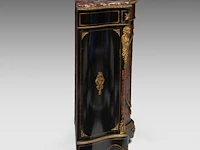 A napoleon iii boulle work cabinet with gilt bronze mounts and a marble top, late 19thc 106 x 110 x 44 cm. (41.72 x 43.31 x 17.32 in.) - afbeelding 6 van  9