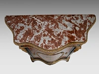A napoleon iii boulle work cabinet with gilt bronze mounts and a marble top, late 19thc 106 x 110 x 44 cm. (41.72 x 43.31 x 17.32 in.) - afbeelding 8 van  9
