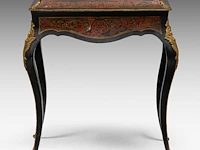 A napoleon iii boulle work plant stand, ca. 1900 78 x 69 x 44 cm. (30.71 x 27.17 x 17.32 in.) - afbeelding 2 van  6