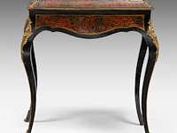 A napoleon iii boulle work plant stand, ca. 1900 78 x 69 x 44 cm. (30.71 x 27.17 x 17.32 in.) - afbeelding 4 van  6