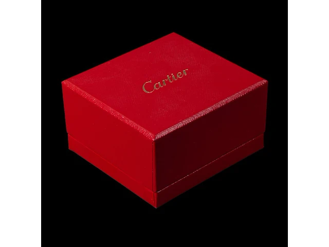 A pair of cartier trinity earrings, 18ct gold in three colours, h 2 cm, total weight: 9,3 g (+) - afbeelding 16 van  23