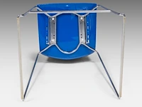 A pair of italian design catifa bar stools by arper 99 x 59 x 52 cm. (38.97 x 23.23 x 20.46 in.) - afbeelding 8 van  9