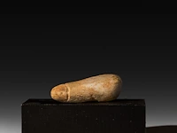 A rare stone age carved stone phallus, ca. 2300 bc, l 9 cm