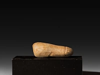 A rare stone age carved stone phallus, ca. 2300 bc, l 9 cm - afbeelding 2 van  6