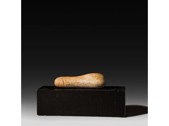 A rare stone age carved stone phallus, ca. 2300 bc, l 9 cm - afbeelding 6 van  6