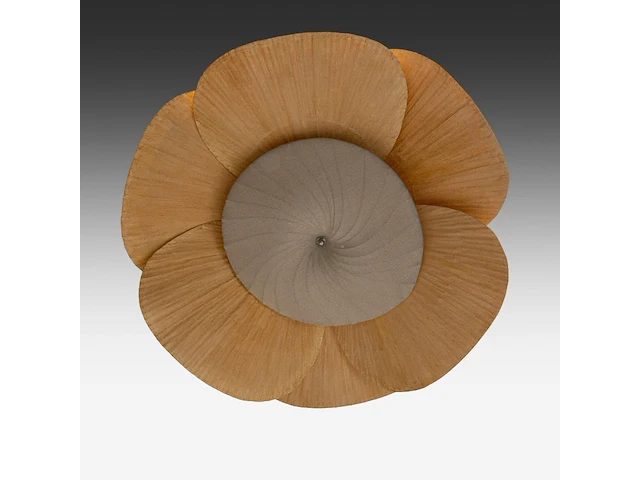 A rare vintage model 'uchiwa' hana hanging lamp by ingo maurer (1932-2019), bamboo and rice paper 99 cm. (38.97 in.) - afbeelding 8 van  10