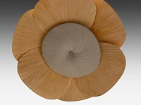 A rare vintage model 'uchiwa' hana hanging lamp by ingo maurer (1932-2019), bamboo and rice paper 99 cm. (38.97 in.) - afbeelding 8 van  10