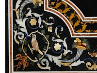 A rectangular italian pietra dura tabletop 90 x 150 cm. (35.42 x 59.04 in.) - afbeelding 2 van  5