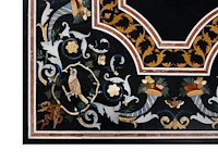 A rectangular italian pietra dura tabletop 90 x 150 cm. (35.42 x 59.04 in.) - afbeelding 3 van  5