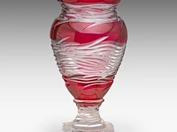 A regina paola val-saint-lambert vase, designed by jacques royen, n° 65/300 37 cm. (14.57 in.) - afbeelding 3 van  7
