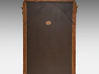 A richly gilt decorated rococo style wall mirror 190 x 116 cm. (74.79 x 45.67 in.) - afbeelding 2 van  4