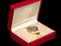 A rolex gmt-master, ref. 16758, 18ct yellow gold with brown dial and bezel - afbeelding 4 van  14