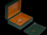 A rolex ladies datejust 26, ref. 69178, 18ct yellow gold and diamonds, presidential bracelet - afbeelding 9 van  10