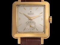 A rolex oyster perpetual, ref. 4643, 18ct yellow gold, 1953 - afbeelding 5 van  10