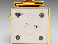 A royal selangor 'al-bilali' 24ct goldplate pewter table clock shaped as a mosque 20 cm. (7.87 in.) - afbeelding 8 van  8