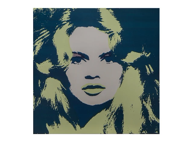 A series of four screenprints of brigitte bardot after andy warhol (1928-1987) 91 x 91 cm. (35.82 x 35.82 in.) - afbeelding 2 van  9