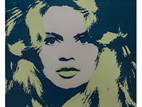 A series of four screenprints of brigitte bardot after andy warhol (1928-1987) 91 x 91 cm. (35.82 x 35.82 in.) - afbeelding 2 van  9