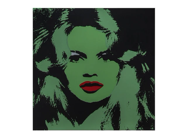 A series of four screenprints of brigitte bardot after andy warhol (1928-1987) 91 x 91 cm. (35.82 x 35.82 in.) - afbeelding 4 van  9