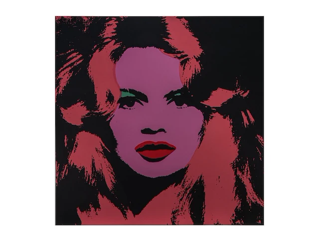 A series of four screenprints of brigitte bardot after andy warhol (1928-1987) 91 x 91 cm. (35.82 x 35.82 in.) - afbeelding 6 van  9