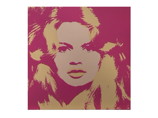 A series of four screenprints of brigitte bardot after andy warhol (1928-1987) 91 x 91 cm. (35.82 x 35.82 in.) - afbeelding 8 van  9