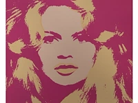 A series of four screenprints of brigitte bardot after andy warhol (1928-1987) 91 x 91 cm. (35.82 x 35.82 in.) - afbeelding 8 van  9