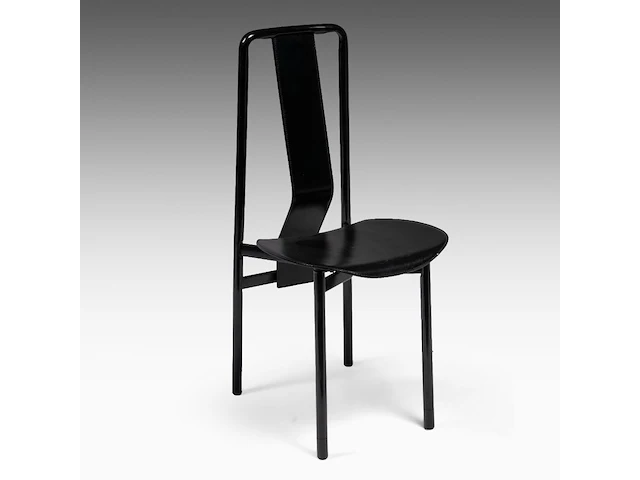 A set of 10 italian design irma dining chairs by achille castiglioni for zanotta, 1970s, 90 x 40 x 48 cm. (35.42 x 15 3/4 x 18.89 in.) - afbeelding 6 van  10
