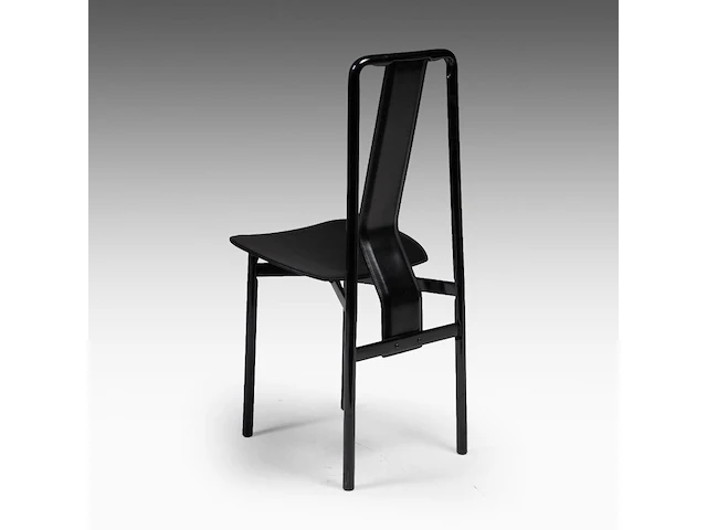 A set of 10 italian design irma dining chairs by achille castiglioni for zanotta, 1970s, 90 x 40 x 48 cm. (35.42 x 15 3/4 x 18.89 in.) - afbeelding 9 van  10
