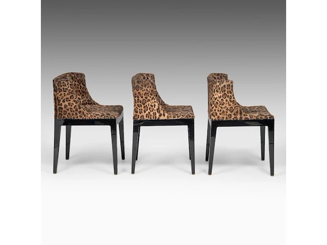 A set of 6 'mademoiselle' chairs by philippe starck for kartell, italy, 2003, h 80 - w 53 cm - afbeelding 10 van  21