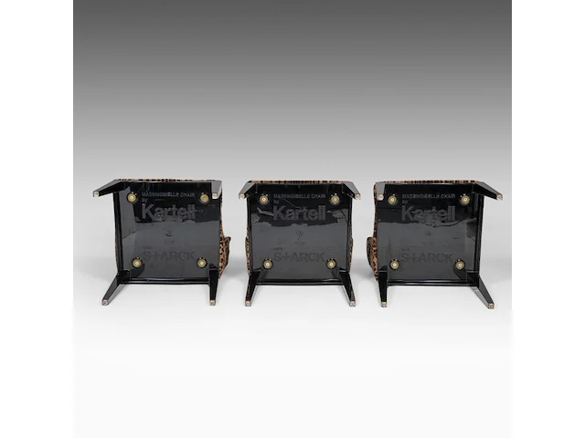 A set of 6 'mademoiselle' chairs by philippe starck for kartell, italy, 2003, h 80 - w 53 cm - afbeelding 13 van  21