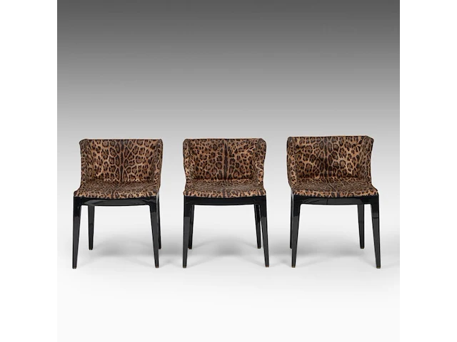 A set of 6 'mademoiselle' chairs by philippe starck for kartell, italy, 2003, h 80 - w 53 cm - afbeelding 16 van  21