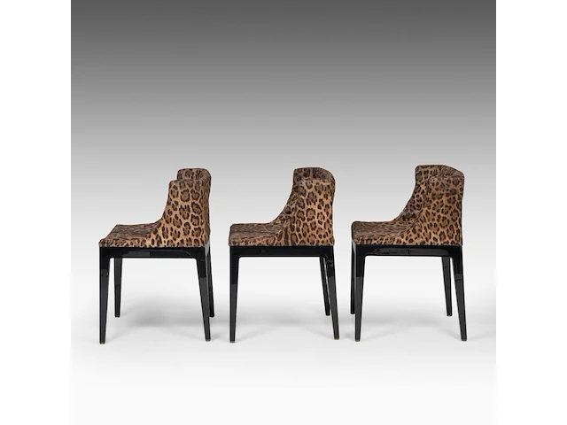 A set of 6 'mademoiselle' chairs by philippe starck for kartell, italy, 2003, h 80 - w 53 cm - afbeelding 17 van  21