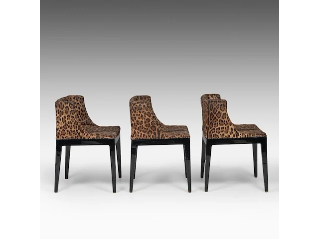 A set of 6 'mademoiselle' chairs by philippe starck for kartell, italy, 2003, h 80 - w 53 cm - afbeelding 19 van  21