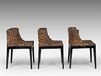 A set of 6 'mademoiselle' chairs by philippe starck for kartell, italy, 2003, h 80 - w 53 cm - afbeelding 19 van  21