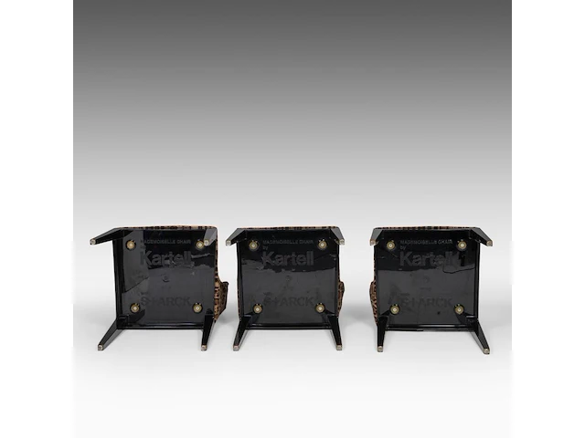 A set of 6 'mademoiselle' chairs by philippe starck for kartell, italy, 2003, h 80 - w 53 cm - afbeelding 21 van  21