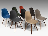 A set of 8 vintage dsw chairs by ray and charles eames for herman miller 81 x 53 x 47 cm. (31.89 x 20.87 x 18 1/2 in.) - afbeelding 8 van  15