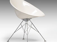 A set of six ero isi chairs by philippe starck for kartell 81 x 49 x 50 cm. (31.89 x 19.28 x 19.67 in.) - afbeelding 4 van  10