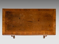 A spanish baroque style walnut trestle table, 19thc 80 x 177 x 88 cm. (31 1/2 x 69.68 x 34.64 in.) - afbeelding 7 van  7