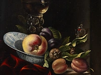 A still life after the dutch golden age, oil on canvas 30 x 22 cm. (11.81 x 8.66 in.), frame: 46 x 38 cm. (18.10 x 14.96 in.)